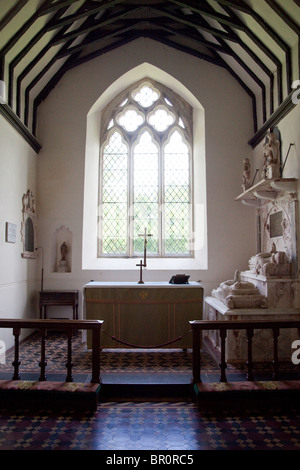 St James church, Upper Wield, Hampshire, England. Stock Photo