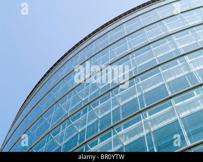 Facades of Japanese buildings in Kyoto, Japan. Stock Photo