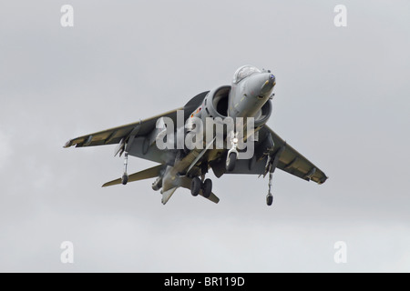 A Bae systems Harrier GR9 jump jet strike fighter of the RAF Stock Photo