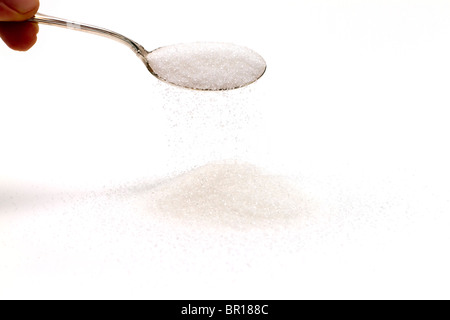 Spoon full of sugar Stock Photo