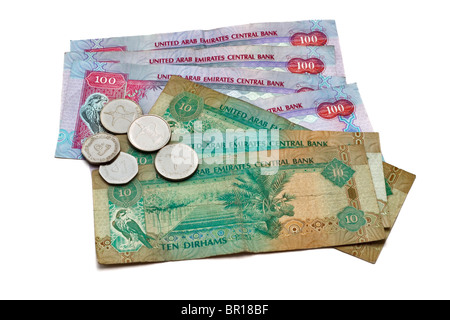 United Arab Emirates Money Stock Photo