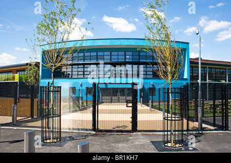 New Willow Tree Primary School, Seedley/ Langworthy area of Salford, Greater Manchester, UK Stock Photo