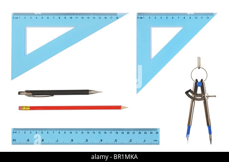 Drawing Tools Stock Photo