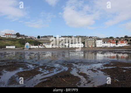 Kinghorn Fife at low tide Scotland  September 2010 Stock Photo