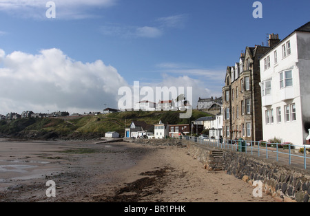 Kinghorn Fife at low tide Scotland  September 2010 Stock Photo