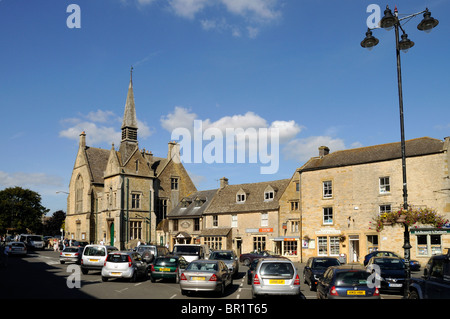 St Edwards Hall Stow on the Wold The Cotswolds Stock Photo