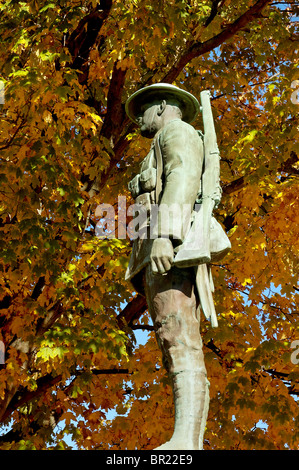 A first world war memorial in Canada Stock Photo