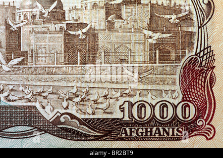 Afghanistan Banknote - 1000 Afghanis Stock Photo