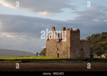 Lochranza Castle on the Isle of Arran, Scotland Stock Photo