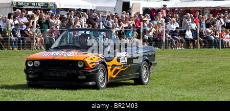 Jeremy Clarkson enters the Arena Stock Photo