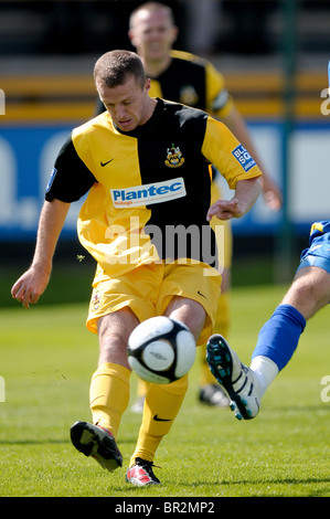 2010 Blue Square Premier League Southport v AFC Wimbledon Aug 14th, Gray clears for Southport