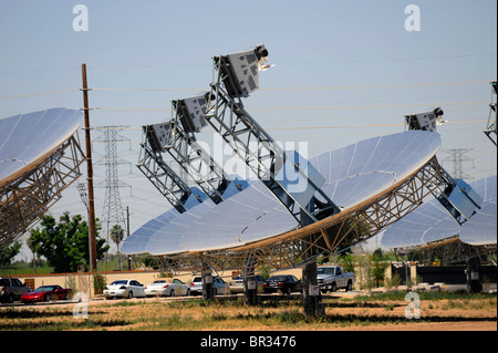 Maricopa Solar SES Suncatchers Phoenix Arizona Stock Photo