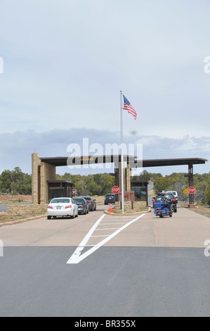 Entrance to Grand Canyon National Park Arizona Stock Photo