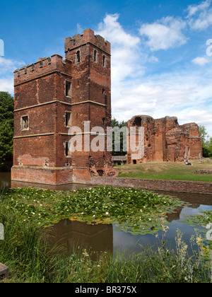 Kirby Muxloe Castle, Leicestershire England UK Stock Photo