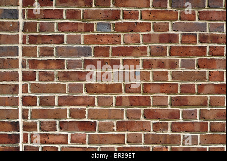 Red Brick Wall, Close Up Stock Photo