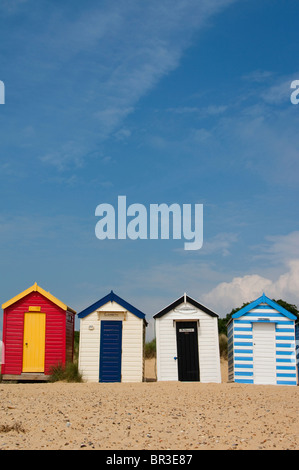 Beach huts, Southwold, England, UK Stock Photo