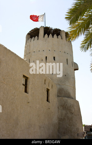 Umm Al Quwain Museum and Fort in Umm Al Quwain, UAE Stock Photo