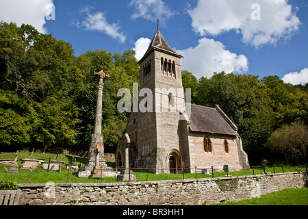 St Margaret's Church, Welsh Bicknor, Herefordshire Stock Photo