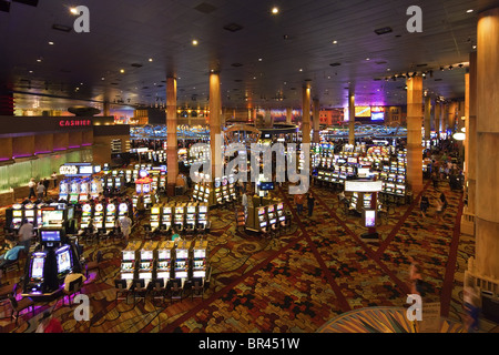 Amusement  arcade in the New York New York Hotel in Las Vegas, USA Stock Photo