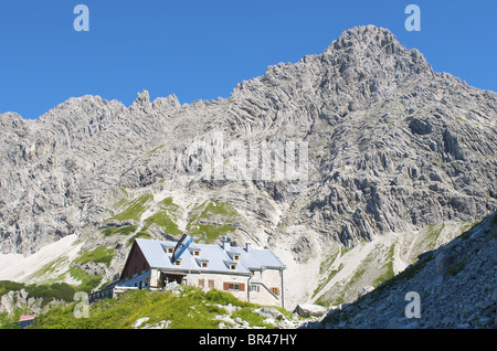Prinz-Luitpold-Haus, Hochvogel, Allgaeu Alps, Bavaria, Germany, Europe Stock Photo