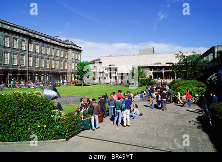 Dublin, Co Dublin, Ireland, Trinity College Stock Photo