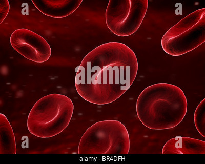 blood cells Stock Photo