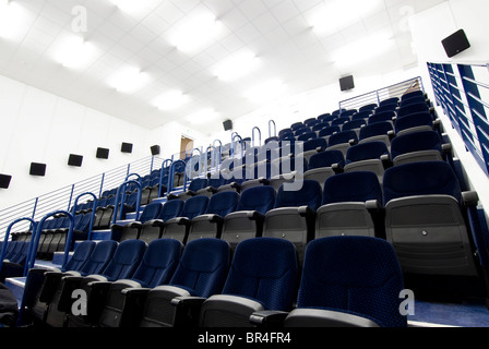 Interior of a Cinema and Lecture Theatre in a College Stock Photo