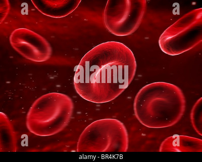 blood cells Stock Photo