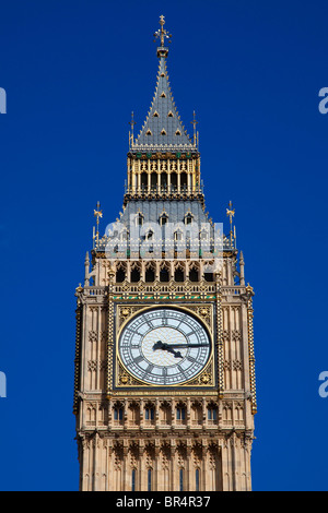 Europe, United Kingdom, England, London, Big Ben clock tower Stock Photo