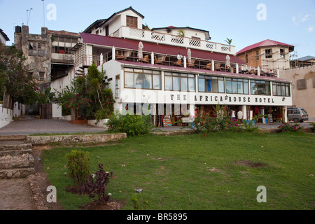 Stone Town, Zanzibar, Tanzania. Africa House Hotel. Stock Photo