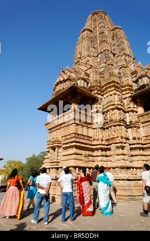 Tourists At Temple, Khajuraho, India Stock Photo - Alamy