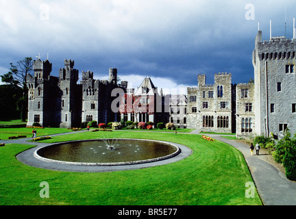 Ashford Castle, Cong, Co Mayo, Ireland Stock Photo