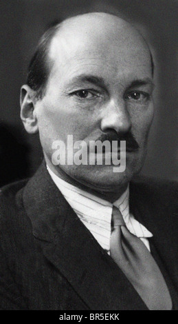 CLEMENT ATTLEE (1883-1967) as British Labour Prime Minister in 1946 ...