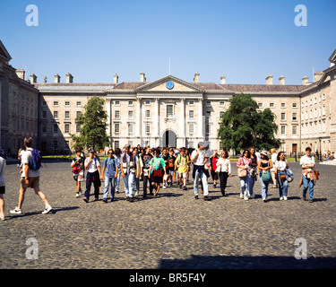 Dublin, Co Dublin, Ireland, Trinity College Stock Photo