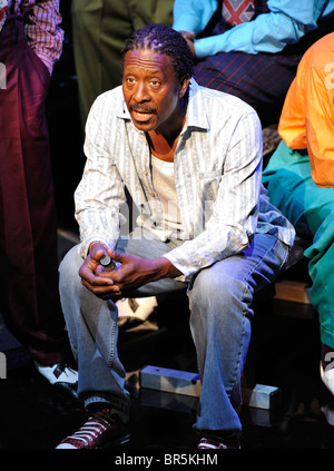 Five Guys Called Moe, Stratford East Theatre, Clarke Peters Stock Photo