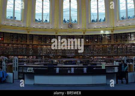 The British Museum library Reading Room in London. Stock Photo