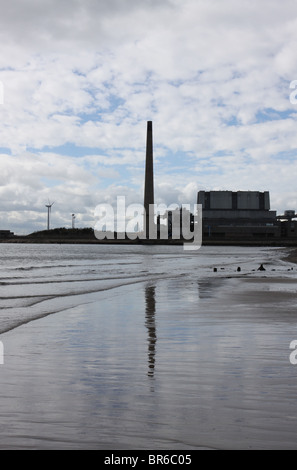 Decommissioned Methil Power station (now demolished) Scotland  September 2010 Stock Photo