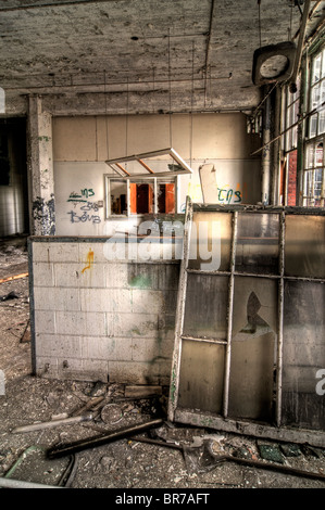 Abandoned Classroom Stock Photo