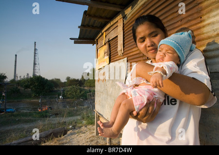 Map Ta Phut Industrial Estate Stock Photo