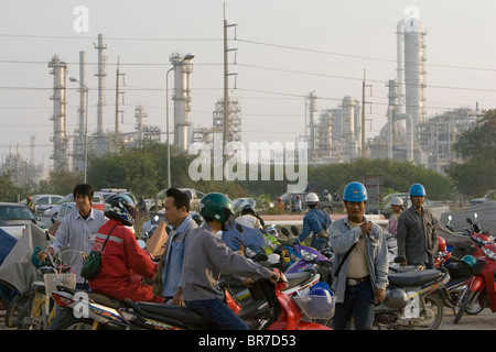 Map Ta Phut Industrial Estate Stock Photo