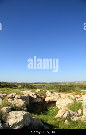 A cave in Adullam Stock Photo