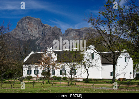 Boschendal Manor House, Cape Winelands, South Africa Stock Photo