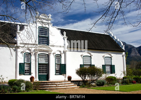 Boschendal Manor House, Cape Winelands, South Africa Stock Photo