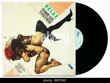 Frankie Goes to Hollywood Relax single Stock Photo