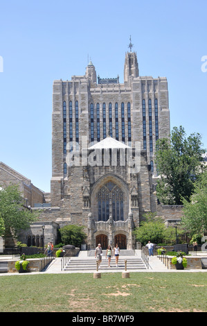 Sterling Memorial Library, Yale University, New Haven, Connecticut, USA Stock Photo