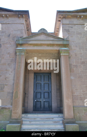 The clubhouse - known as the “Tomb” - of the Skull and Bones