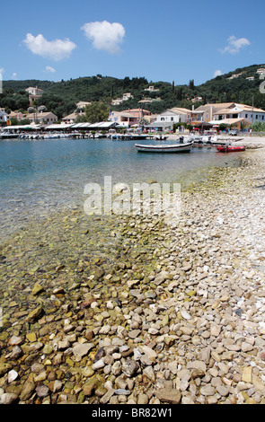 Agios Stefanos Corfu Greece Stock Photo