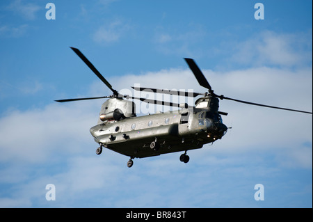 Boeing CH-47 Chinook twin-engine, tandem rotor heavy-lift helicopter Stock Photo