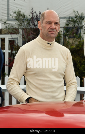 Formula 1 designer Adrian Newey at The Goodwood Revival 2010, West Sussex 19th September 2010. Picture by Julie Edwards Stock Photo
