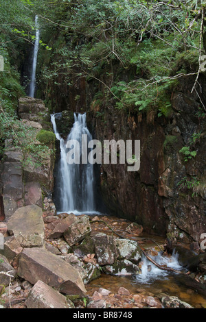 Scale Force Waterfall near Crummock Water in the Lake District England Stock Photo